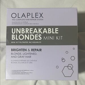 OLAPLEX Unbreakable Blondes Mini Kit in Lavender